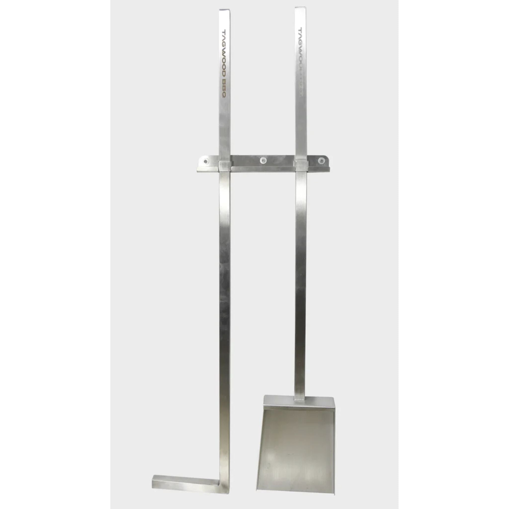 Tagwood BBQ11SSB BBQ Shovel & Coal Rake with Wall Bracket | Novaselectes