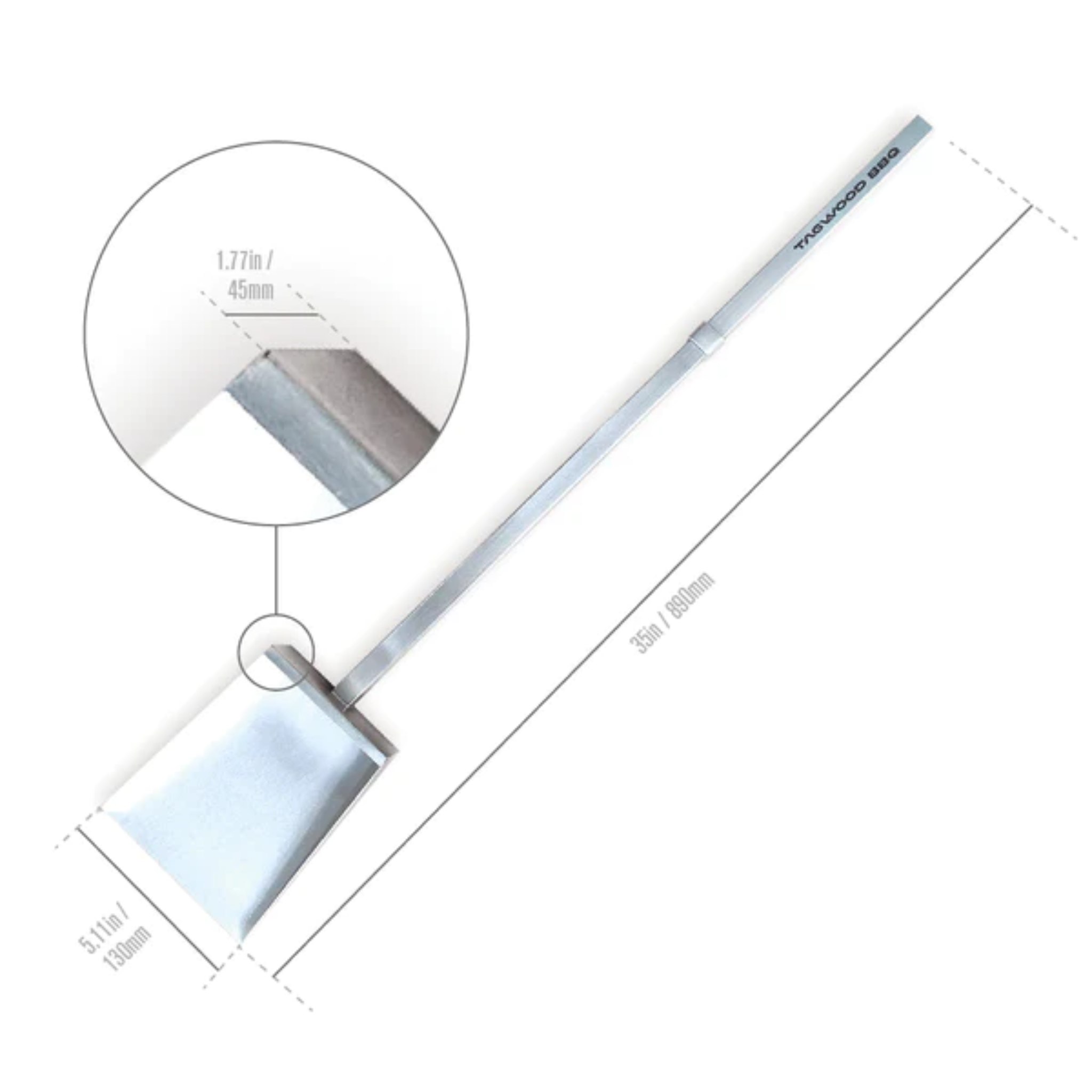 Tagwood BBQ11SS BBQ Shovel & Coal Rake | Novaselectes