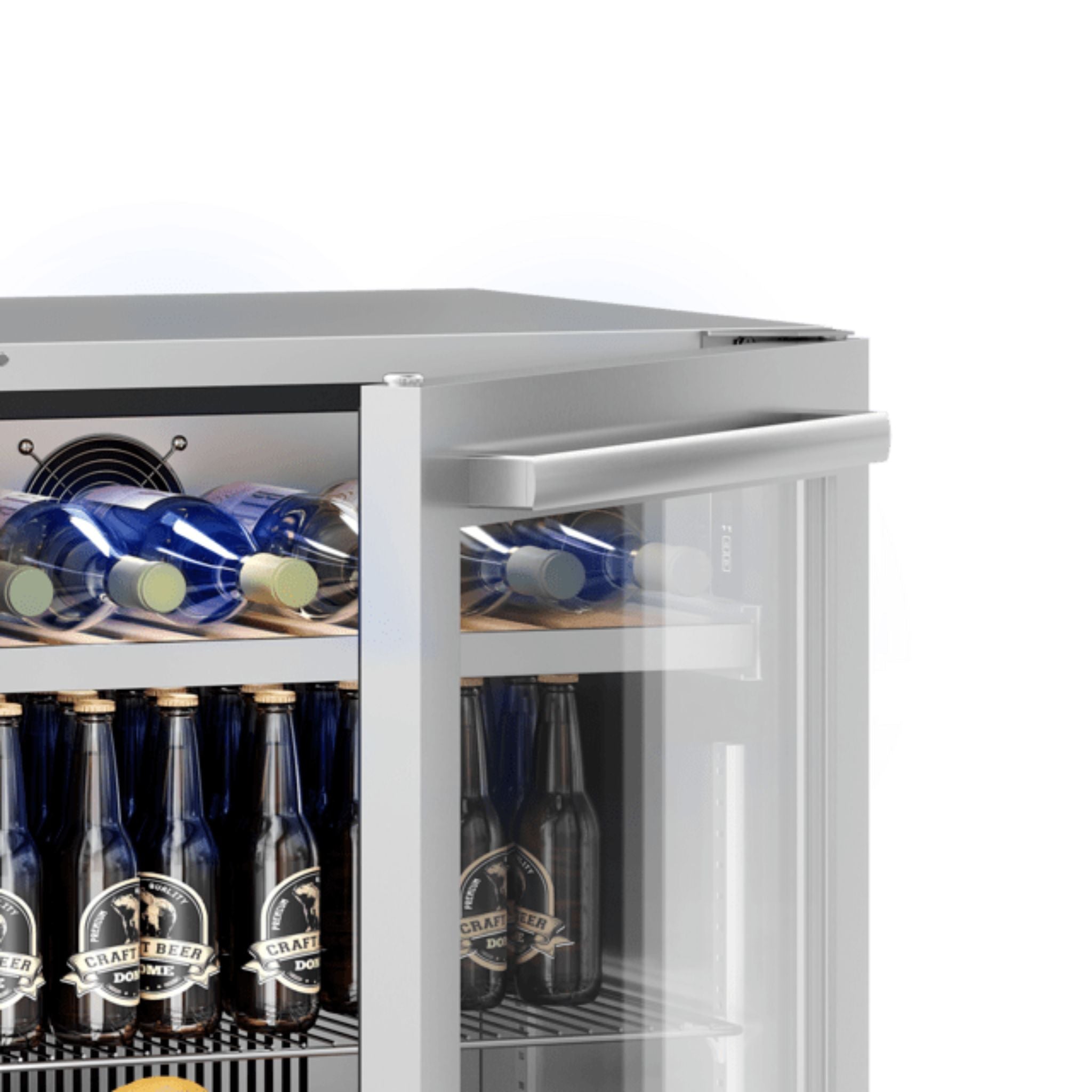 Dometic EA24B 24" E-Series Beverage Center, Lock, Reversible Hinge | Novaselectes