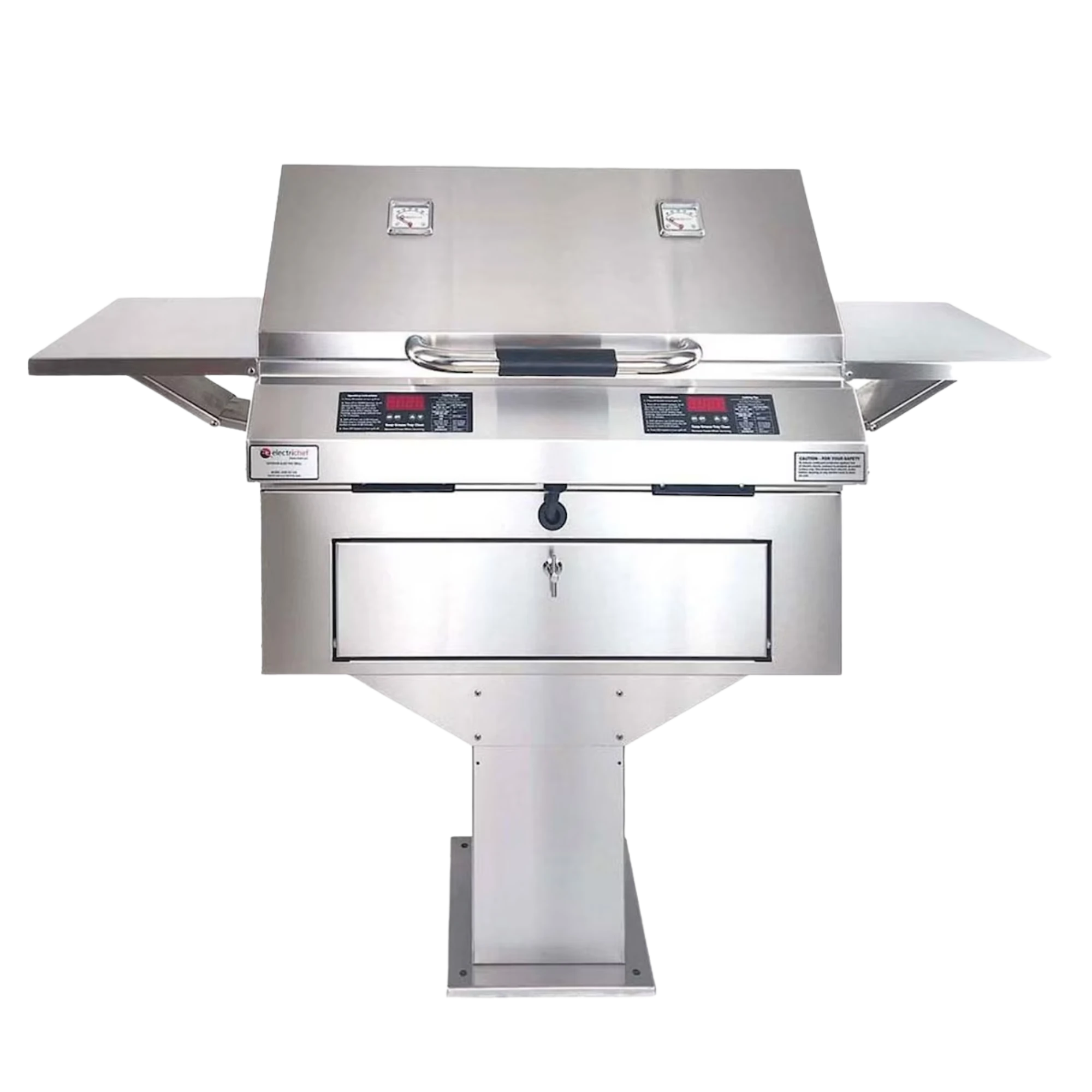 ElectriChef Ruby 32-Inch Dual Pedestal Base Electric Grill | Novaselectes
