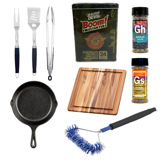 Essential Charcoal Grill Starter Pack | Novaselectes