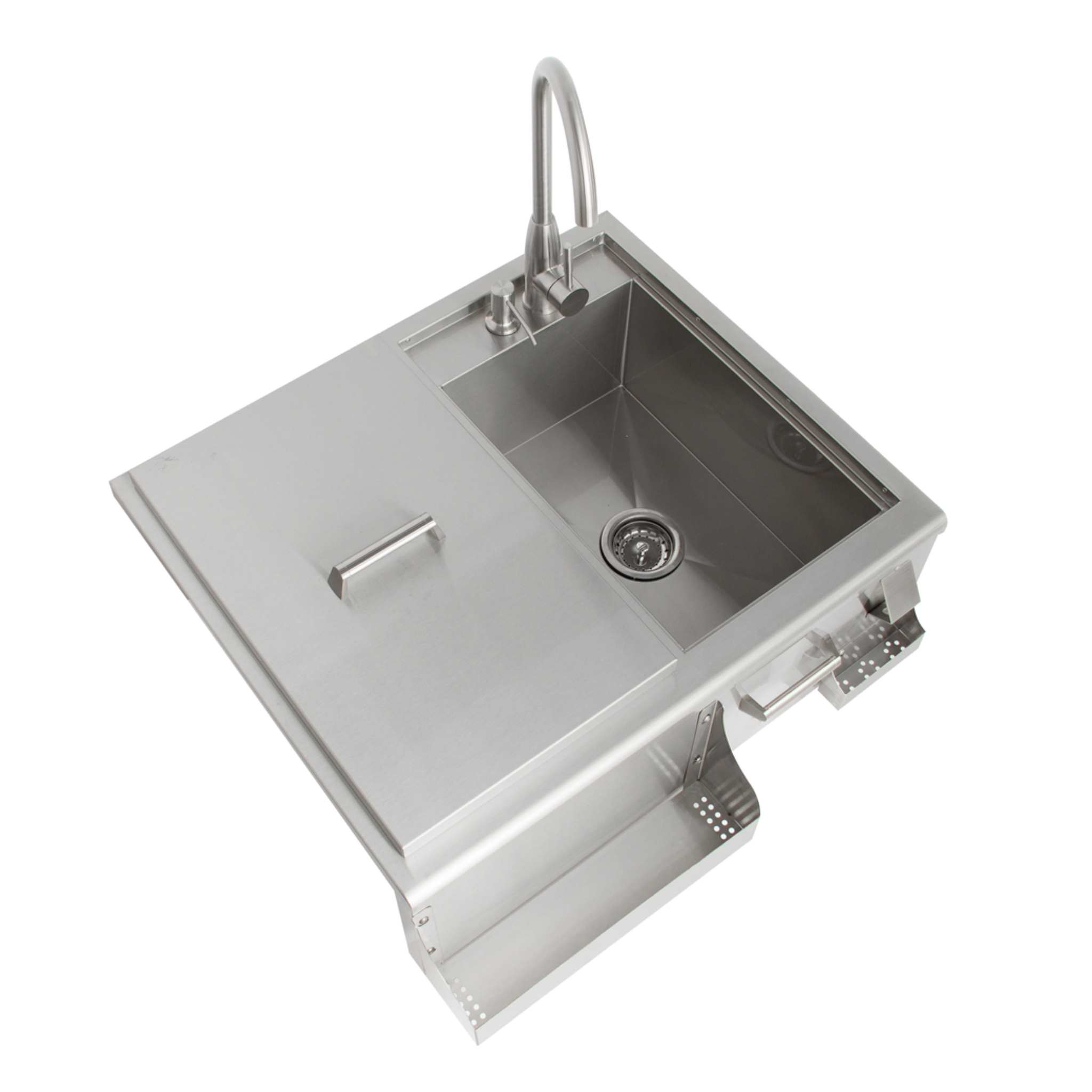 Blaze 30-Inch Beverage Center With Sink & Ice Bin Cooler