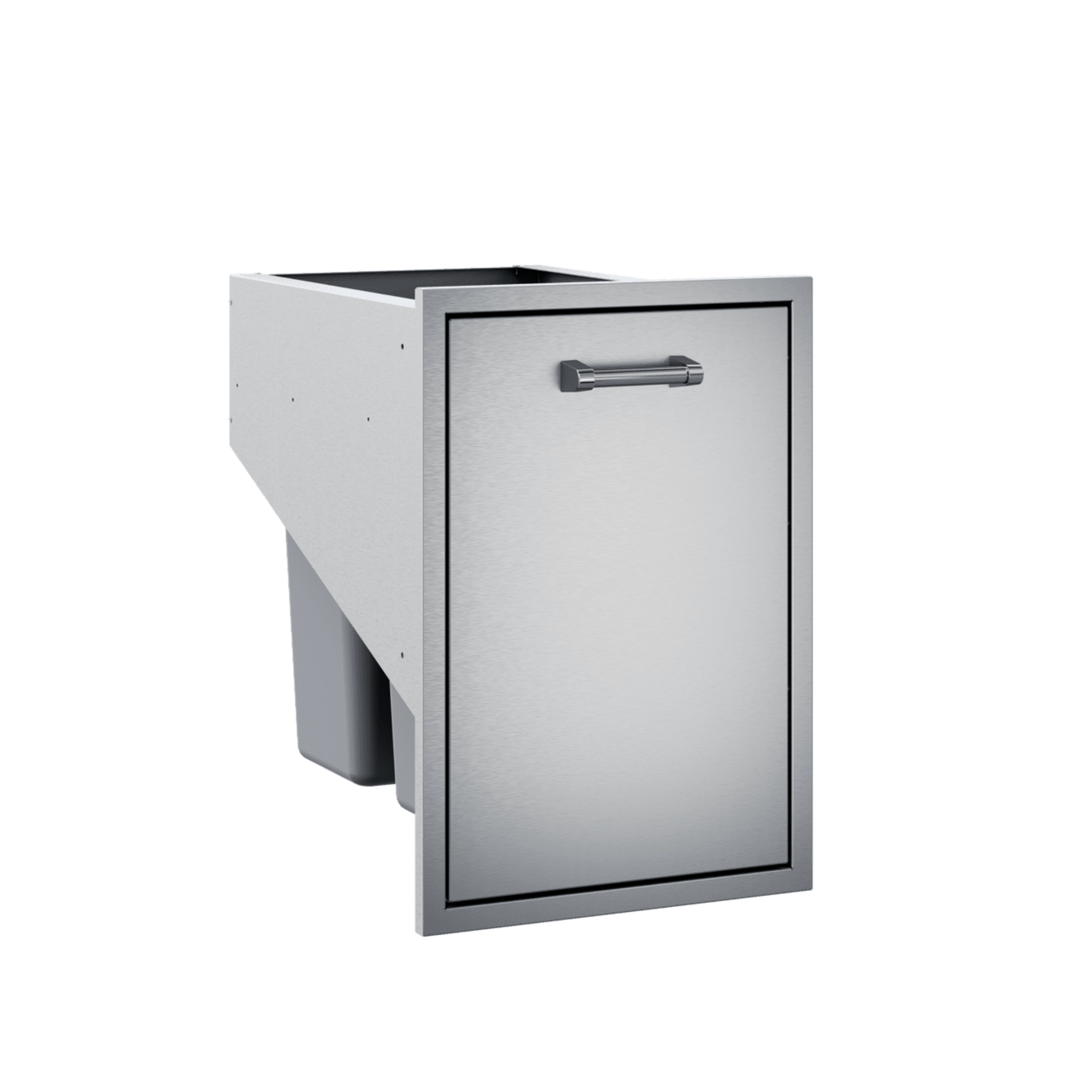 Delta Heat 18-Inch Tall Double Trash Drawer w/ Trash Can | Novaselectes