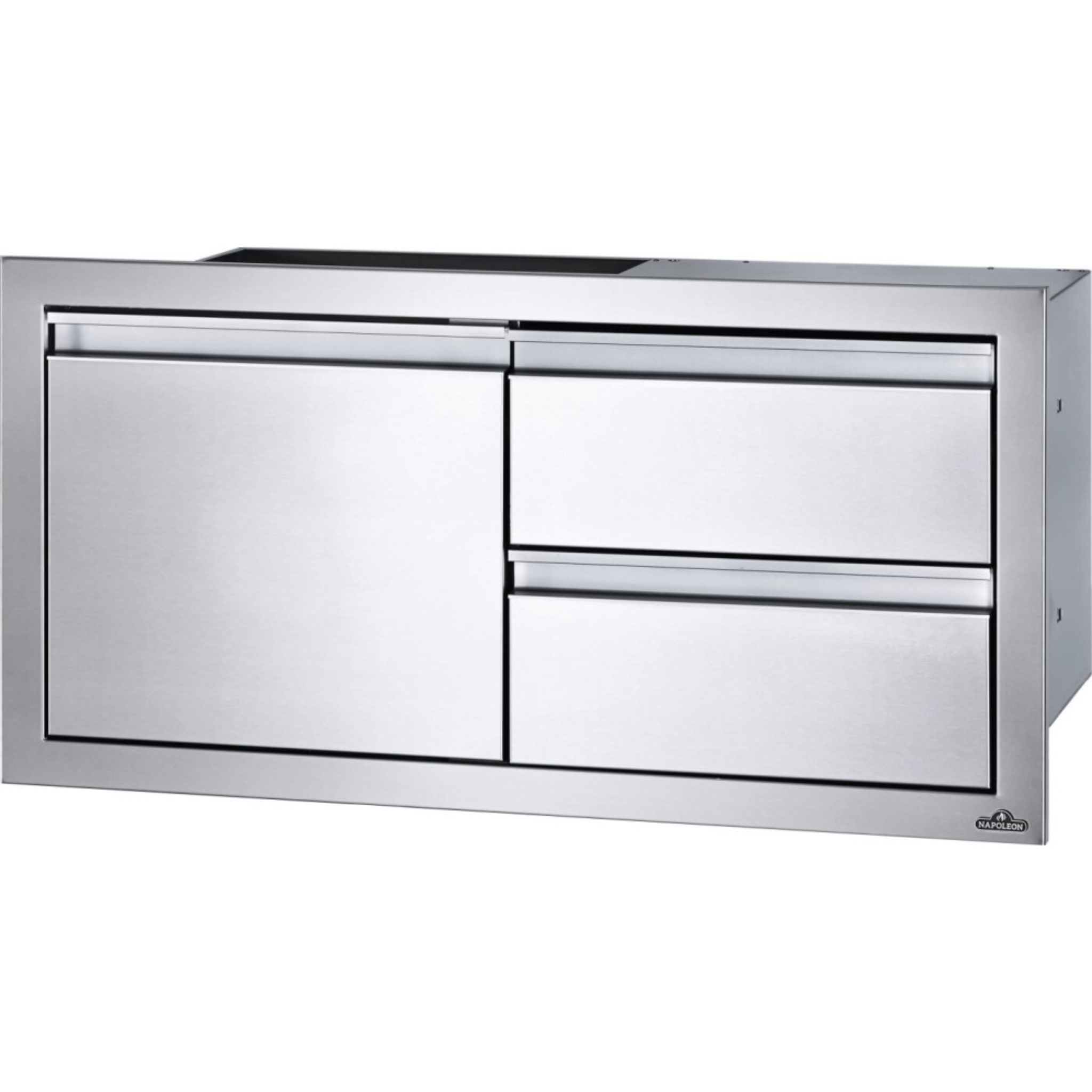 Napoleon BI-3616-1D2DR 36" x 15" Single Door and Double Drawer Cabinet Cabinet for BIG38RB