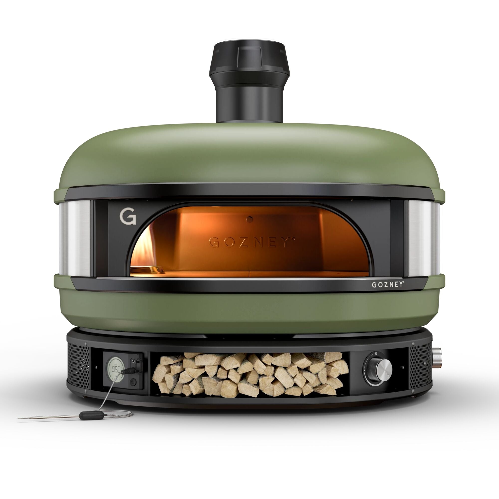Gozney Dome Green Outdoor Dual Fuel Pizza Oven
