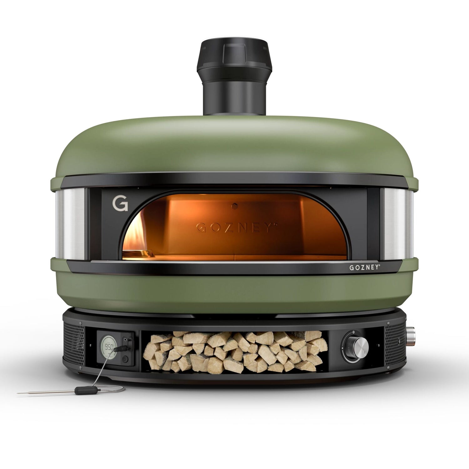 Gozney Dome Green Outdoor Dual Fuel Pizza Oven