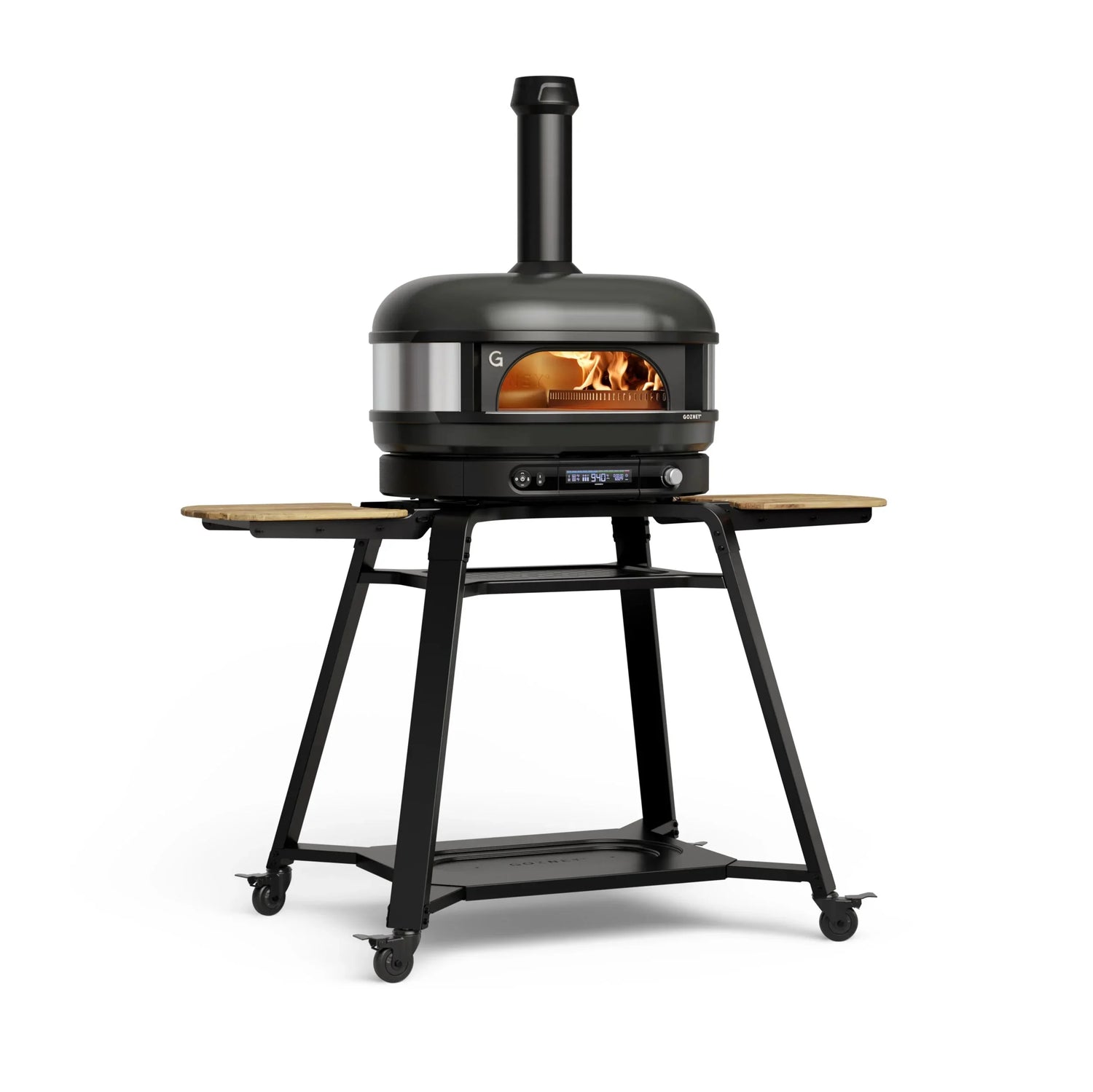Gozney Dome Gen 2 Off-Black Dual Fuel Freestanding Outdoor Pizza Oven | Novaselectes