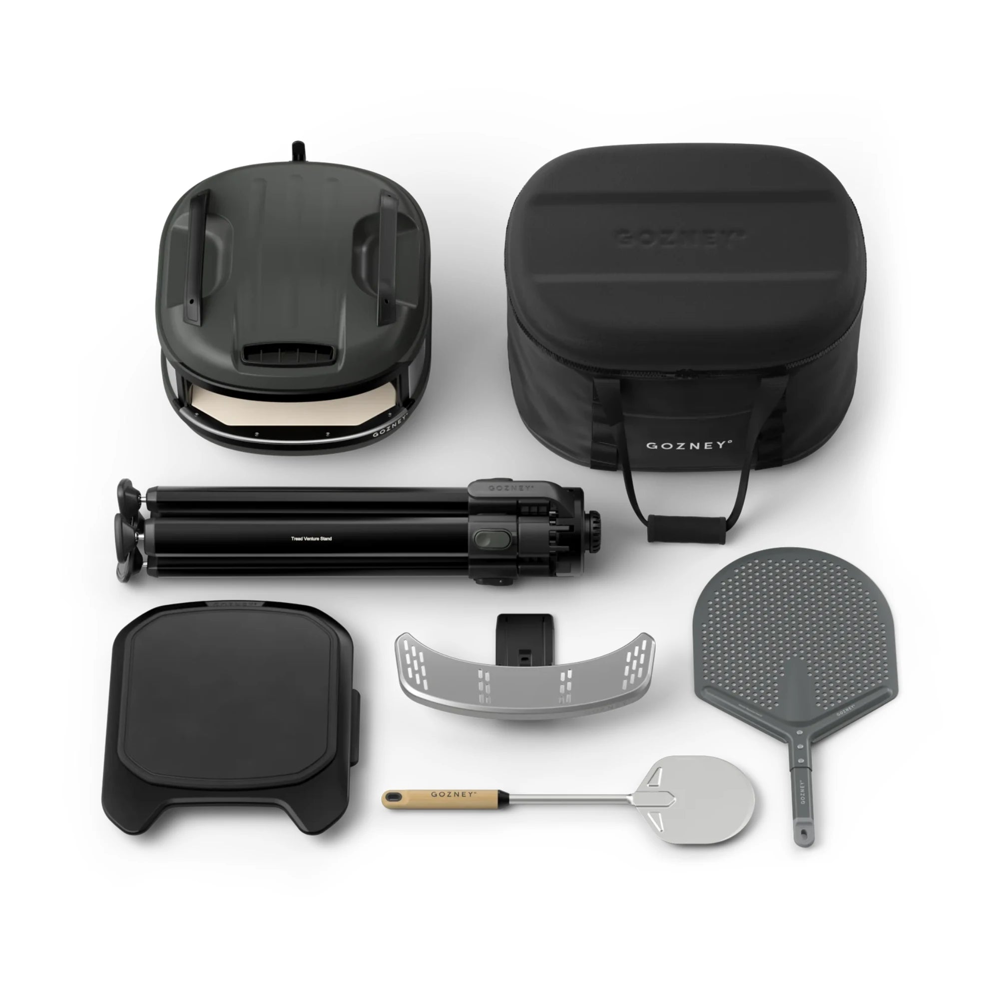 Gozney Tread Off-Black Portable Propane Gas Pizza Oven Complete Bundle | Novaselectes