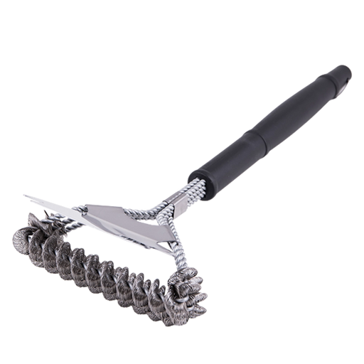 GrillPro Triple Coil Wide Head Grill Brush | Novaselectes