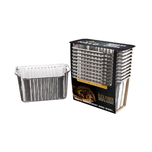 Halo HZ-3005 Grease Container Foil Liners – 10pk | Novaselectes