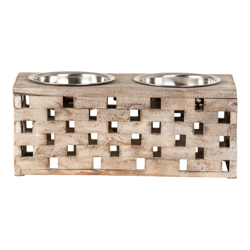 Huntley Pet Berjen Block Large Double Feeder | Novaselectes