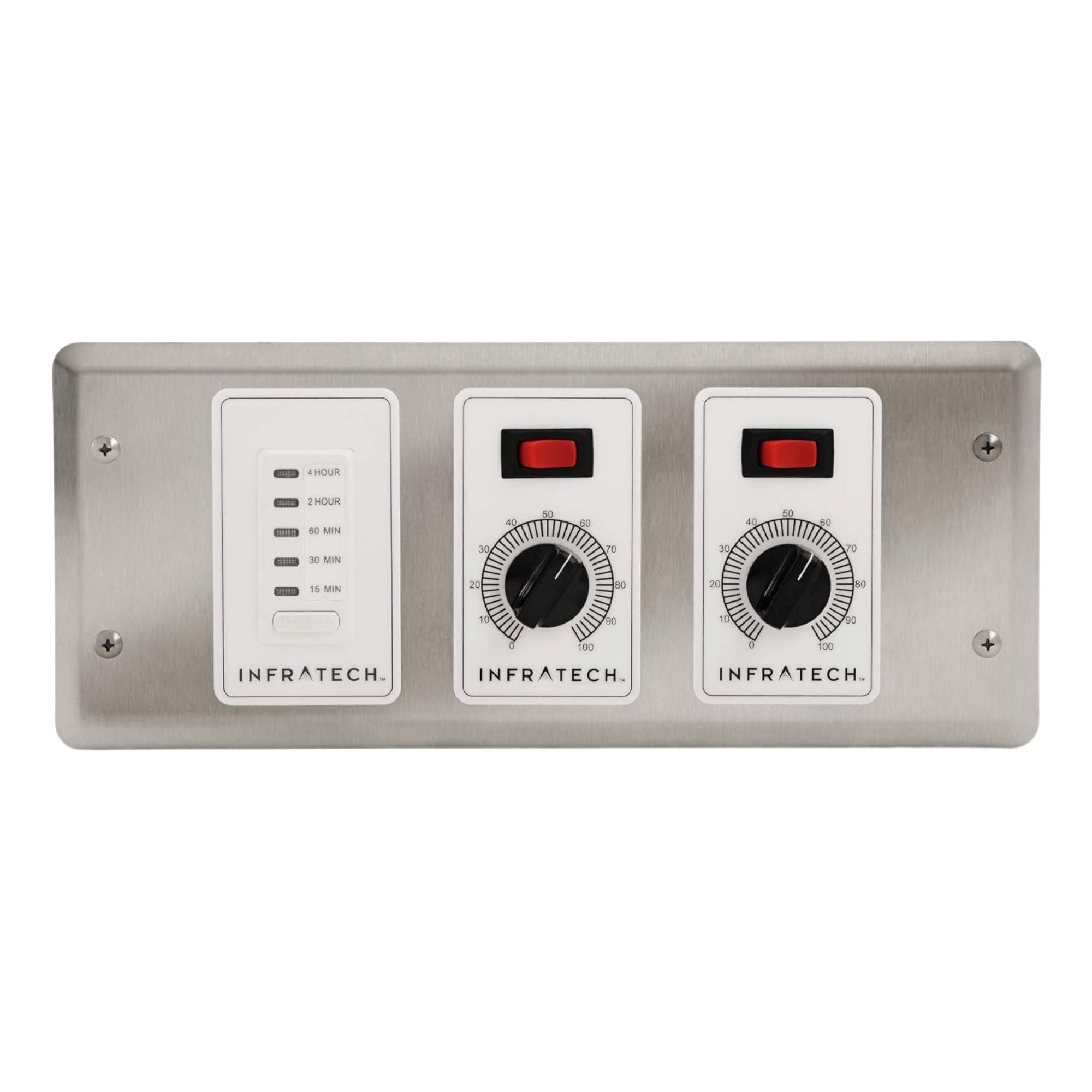 Infratech 2-Zone Analog Controller w/ Digital Timer | Novaselectes