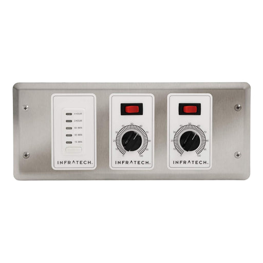 Infratech 2-Zone Analog Controller w/ Digital Timer | Novaselectes