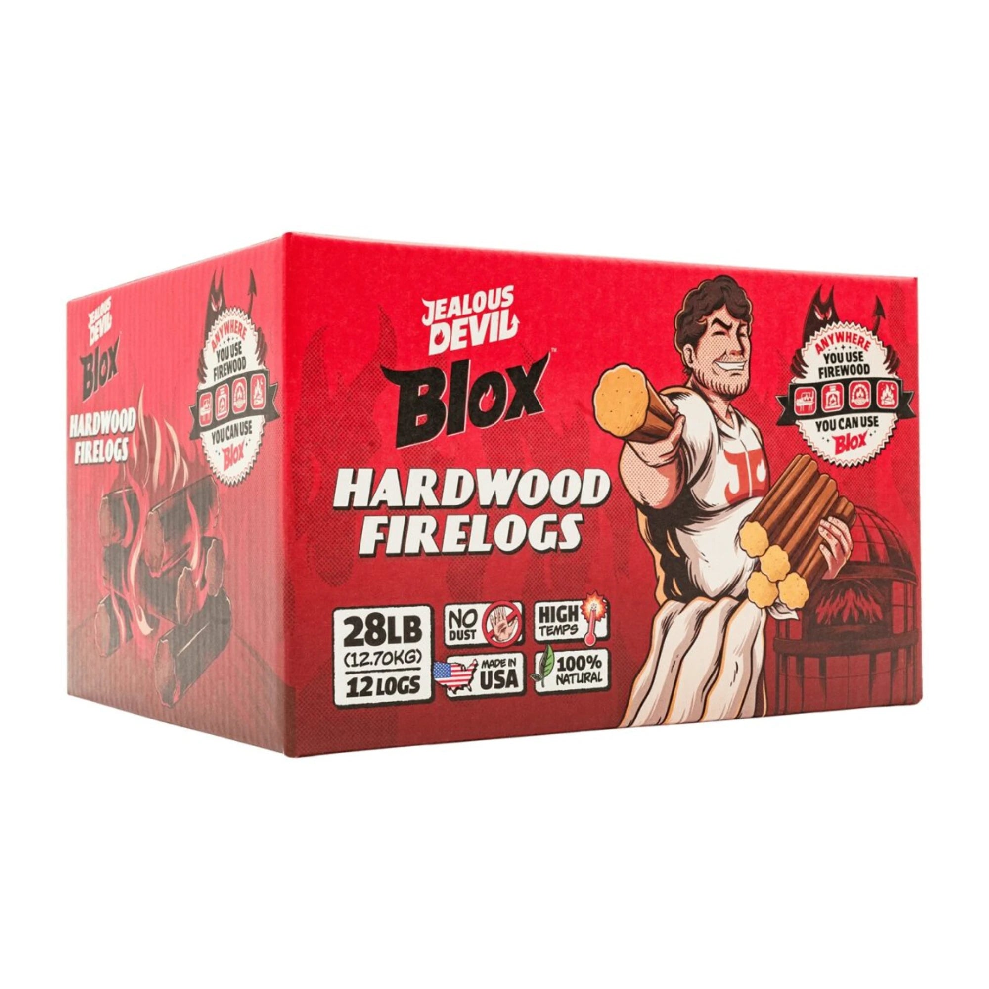 Jealous Devil Blox Hardwood Firelogs | Novaselectes
