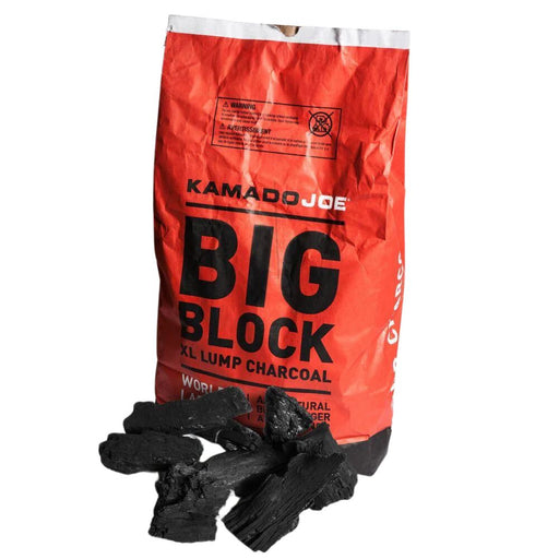Kamado Joe KJ-CHAR Big Block XL Natural Lump Charcoal, 20 lbs Bag | Buy at Novaselectes
