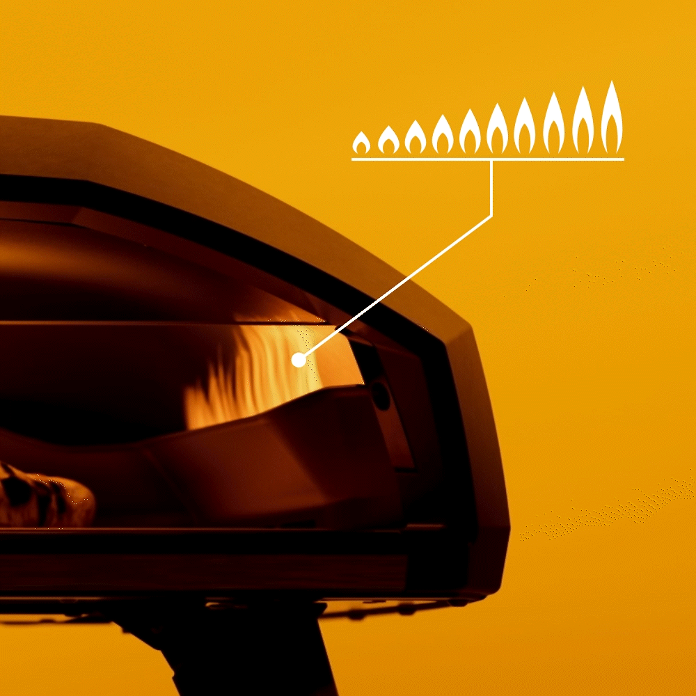 Tapered Flame