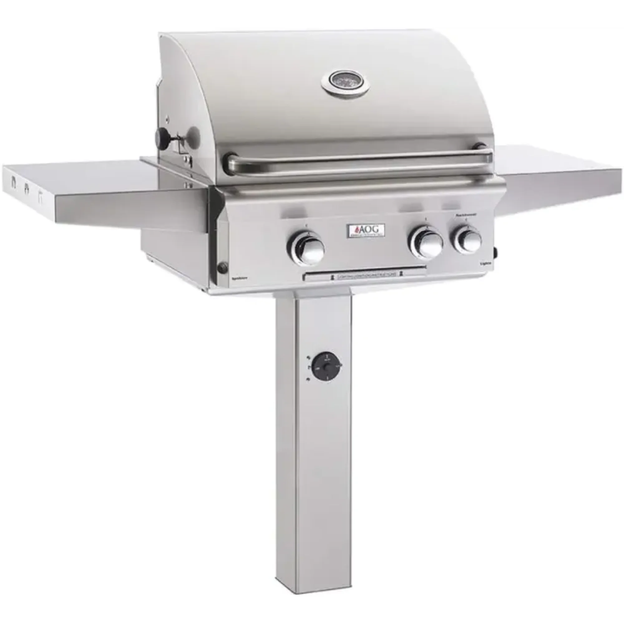 American Outdoor Grill L-Series 24-inch Natural Gas Grill On in-Ground Post | Novaselectes