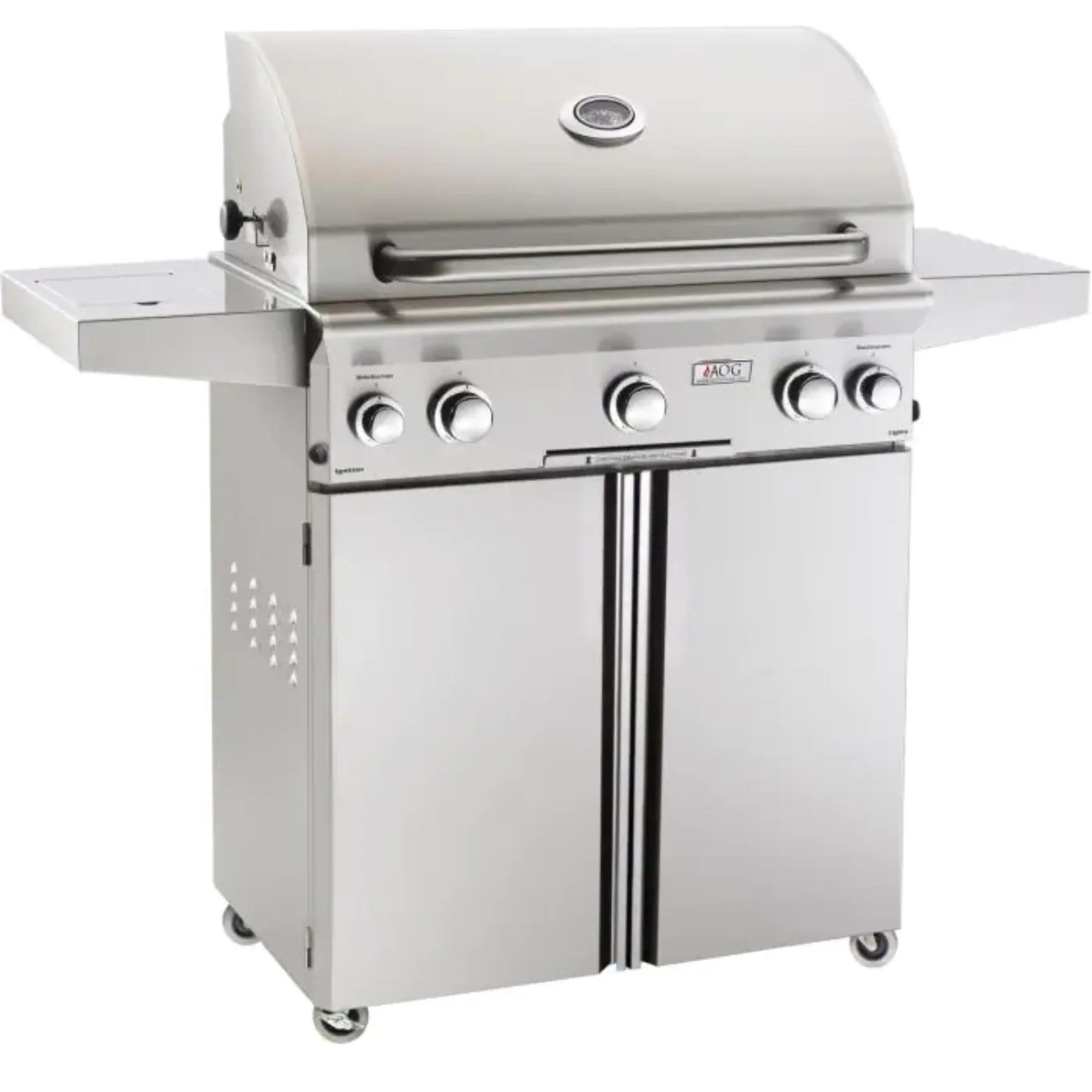 American Outdoor Grill L-Series 30-Inch Freestanding Propane Gas Grill W/ Rotisserie & Single Side Burner | Novaselectes