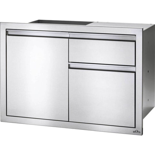 Napoleon-36x24-Inches-Single-Door-and-Waste-Bin-Drawer