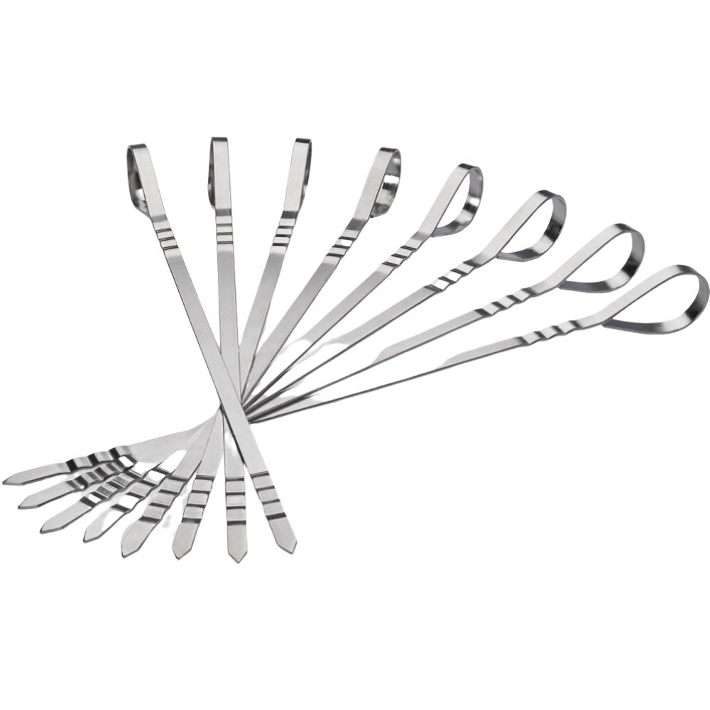 Napoleon 70015 Stainless Steel MultiFunctional Skewers, 8 Pack | Buy at Novaselectes