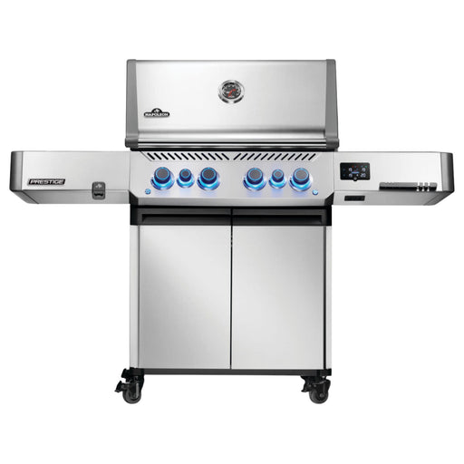Napoleon New Prestige® 500 Connected RSIB Freestanding Gas Grill w/ Infrared Side and Rear Burner | Novaselectes