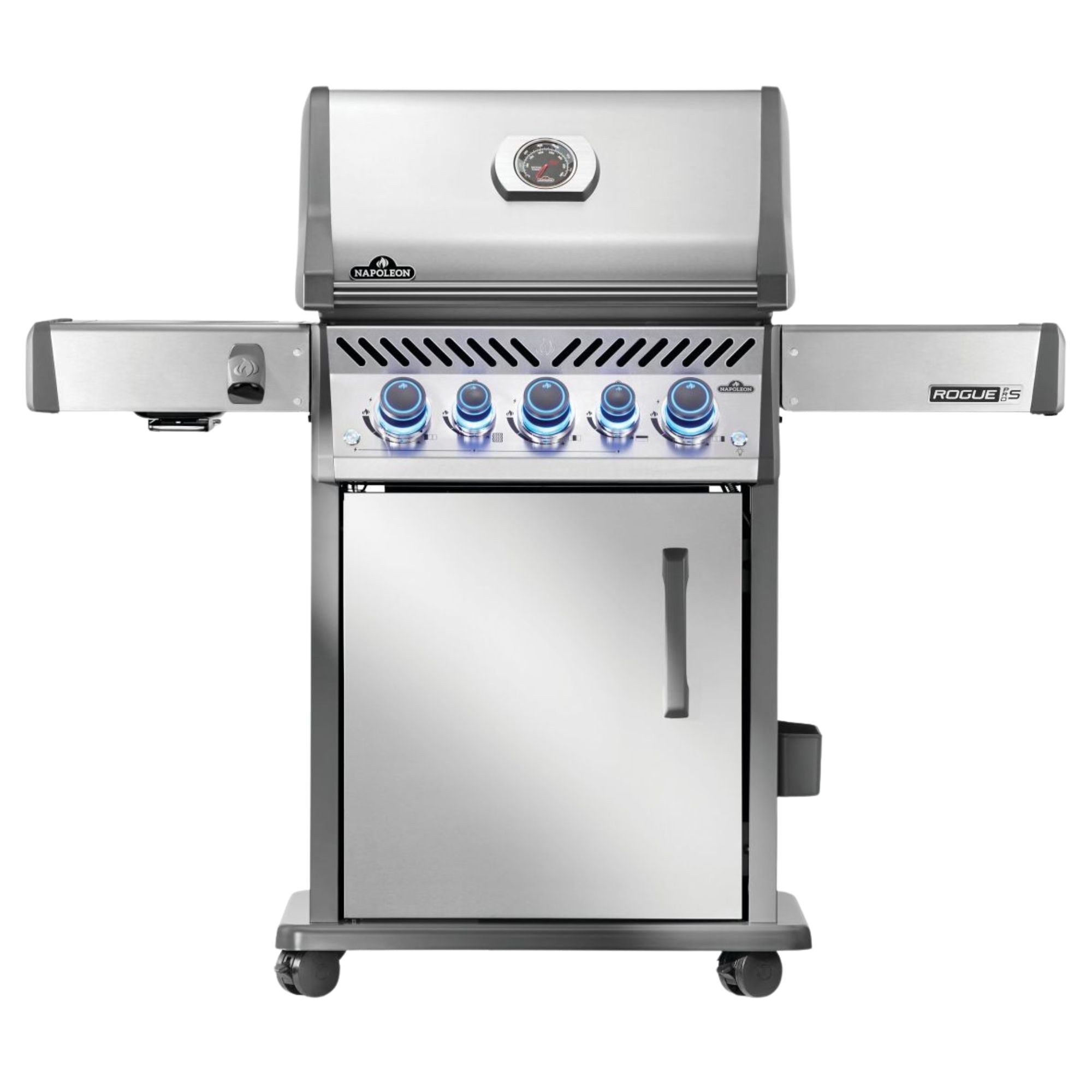Napoleon Rogue® PRO-S 425 RSIB Freestanding Gas Grill w/ Infrared Side and Rear Burner | Novaselectes