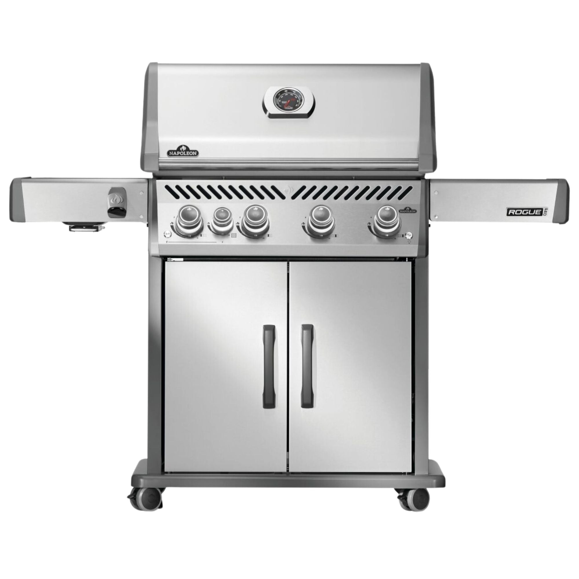 Napoleon Rogue® PRO 525 SIB Stainless Steel Freestanding Gas Grill w/ Infrared Side Burner | Novaselectes