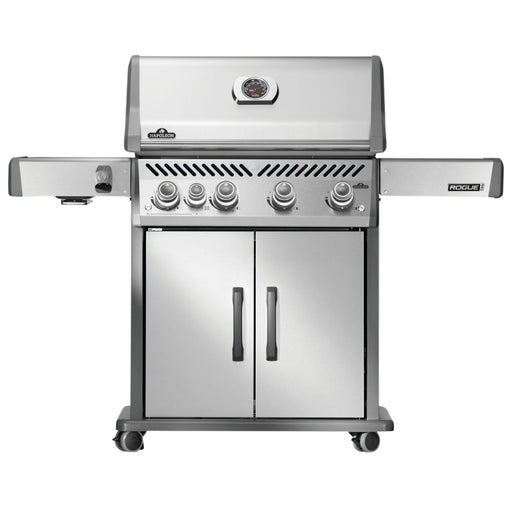 Napoleon Rogue® PRO 525 SIB Stainless Steel Freestanding Gas Grill w/ Infrared Side Burner | Novaselectes