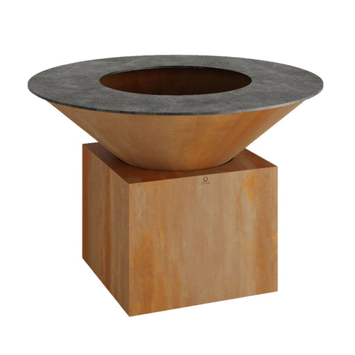 OFYR O-XL XL Corten Steel 150 Freestanding Open Fire Grill | Buy at Novaselectes