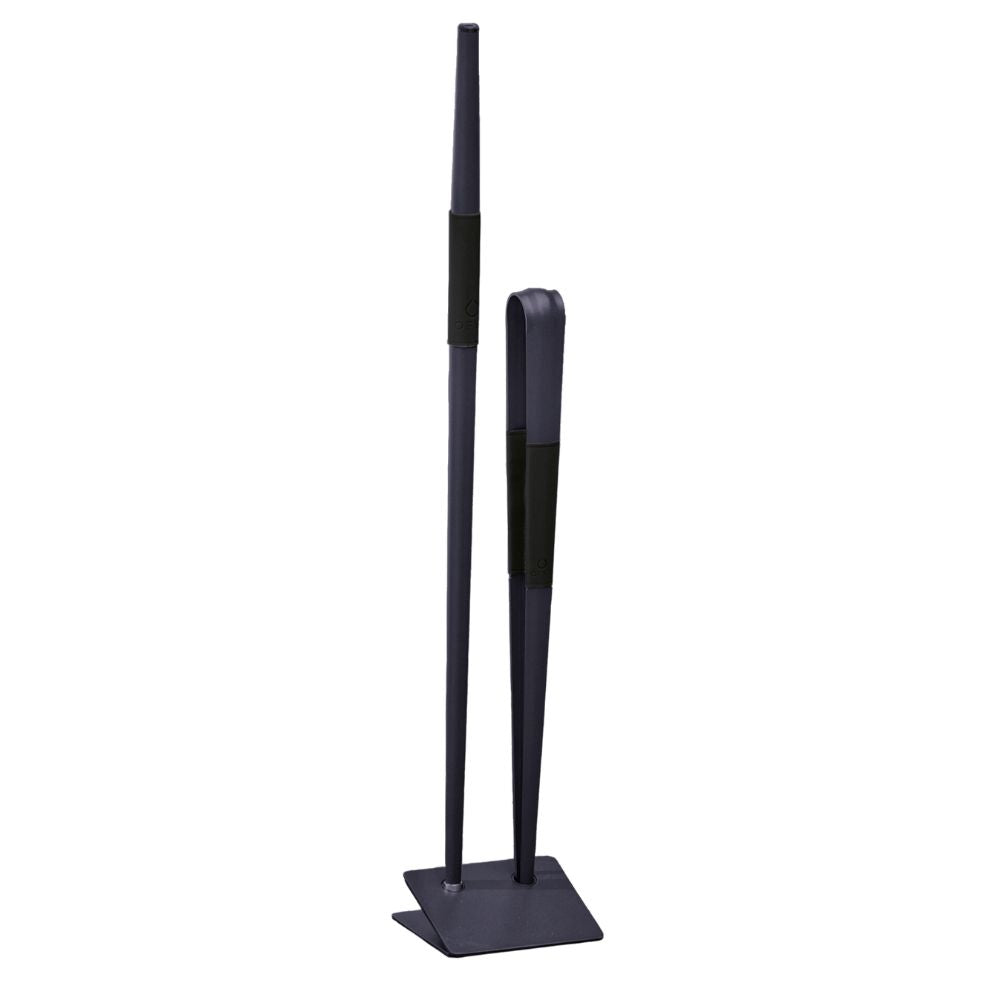 OFYR OA-BB Black Buffadoo Set, Blowpipe & Steel Tongs | Buy at Novaselectes