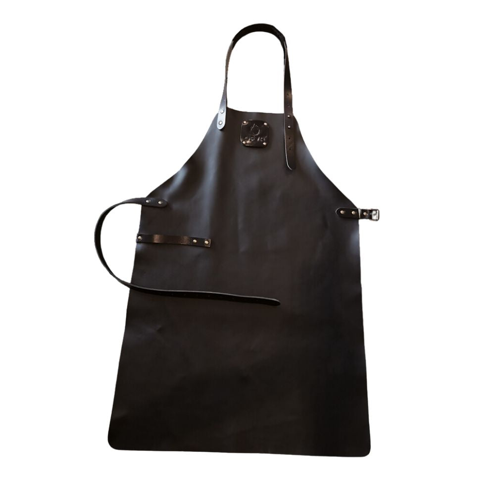 OFYR OA-LAB Black Leather Apron | Buy at Novaselectes