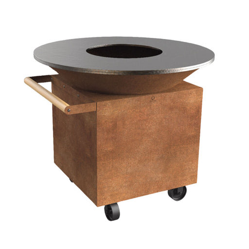 OFYR OC-120-PRO+ Classic Corten 120 PRO+ Freestanding Open Fire Grill | Buy at Novaselectes