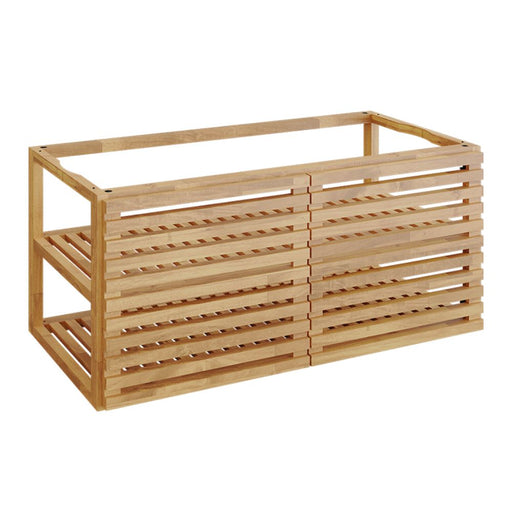 OFYR PRO Large Teak Wood Storage Insert w/ 2 Doors | Buy at Novaselectes