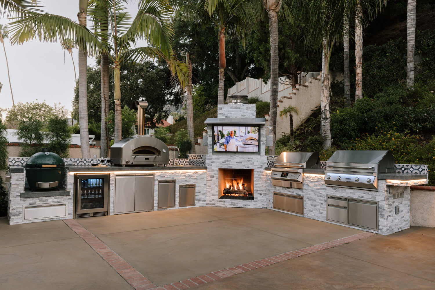 Complete outdoor kitchen Novaselectes