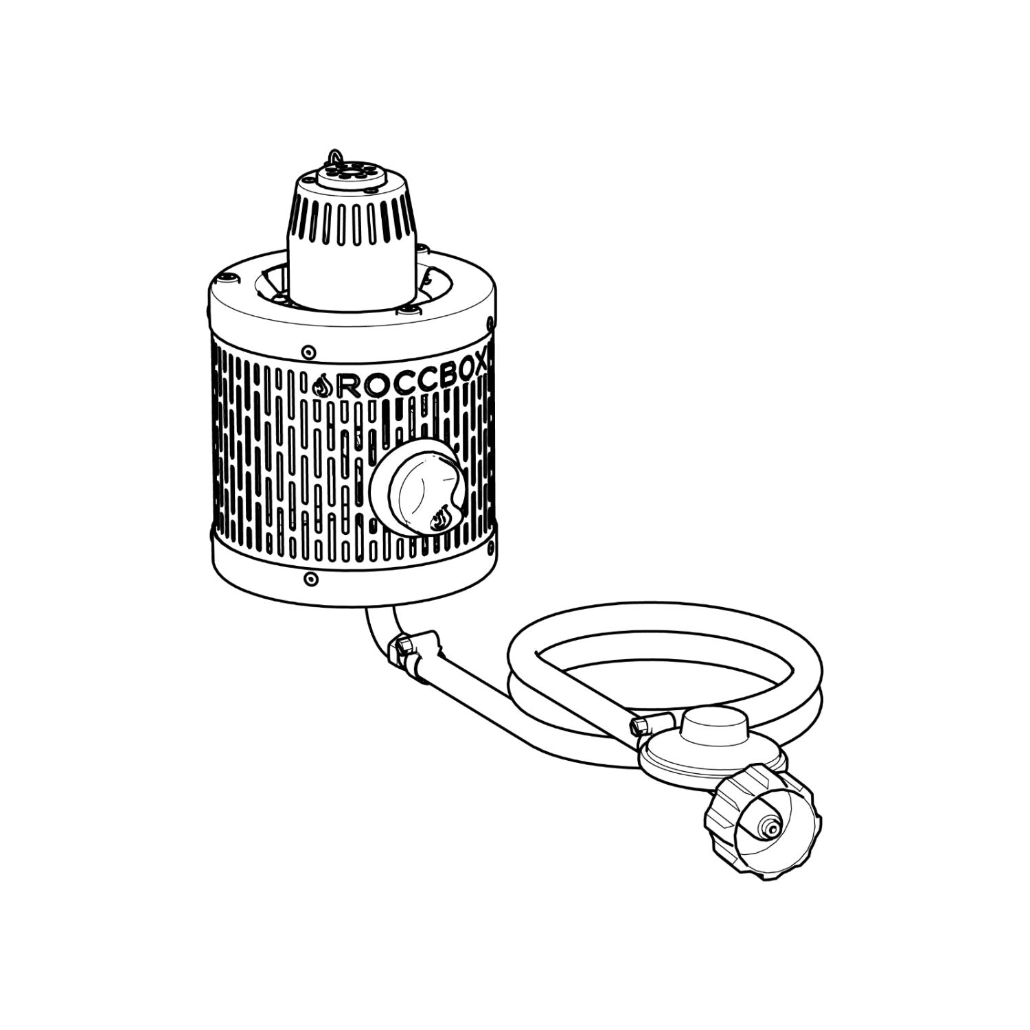 Roccbox Replacement Gas Burner 30 | Buy at Novaselectes