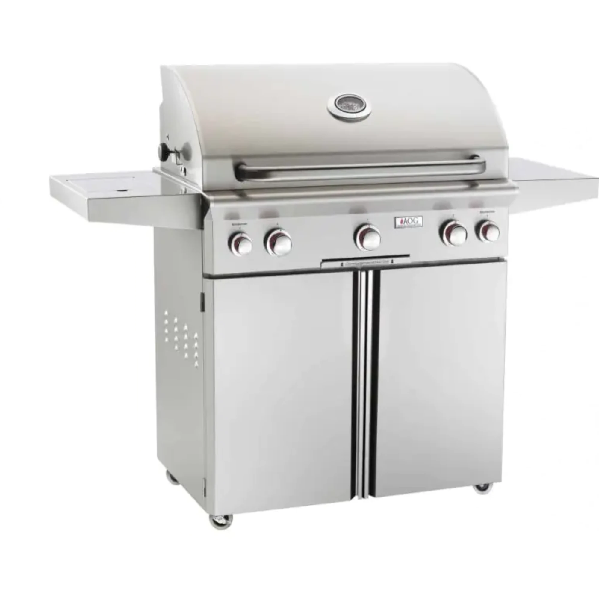 American Outdoor Grill T-Series 30-Inch Freestanding Propane Gas Grill W/ Rotisserie & Single Side Burner | Novaselectes
