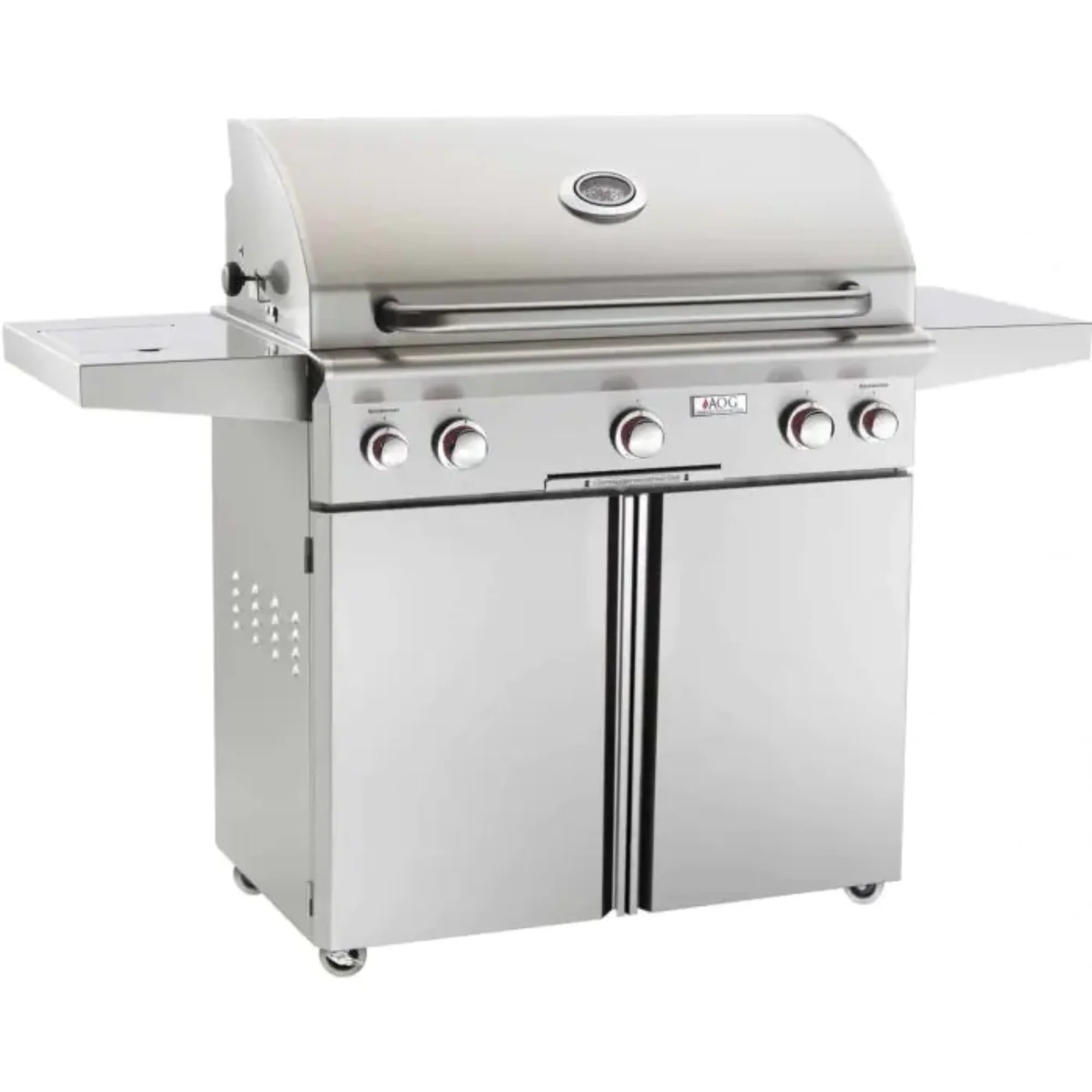 American Outdoor Grill T-Series 36-Inch Freestanding Propane Gas Grill W/ Rotisserie & Single Side Burner | Novaselectes