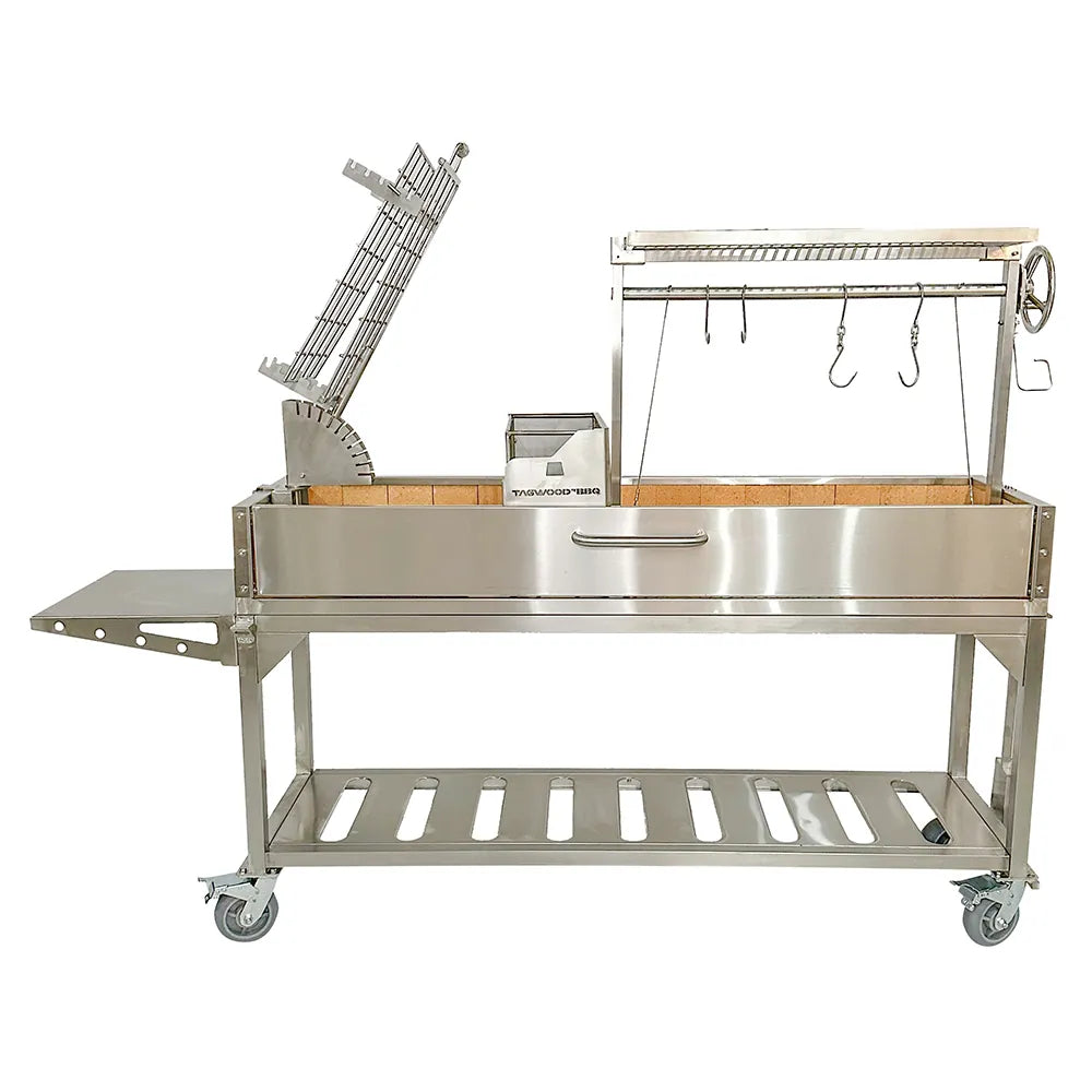 BBQ06SS Argentine Charcoal Freestanding Grill