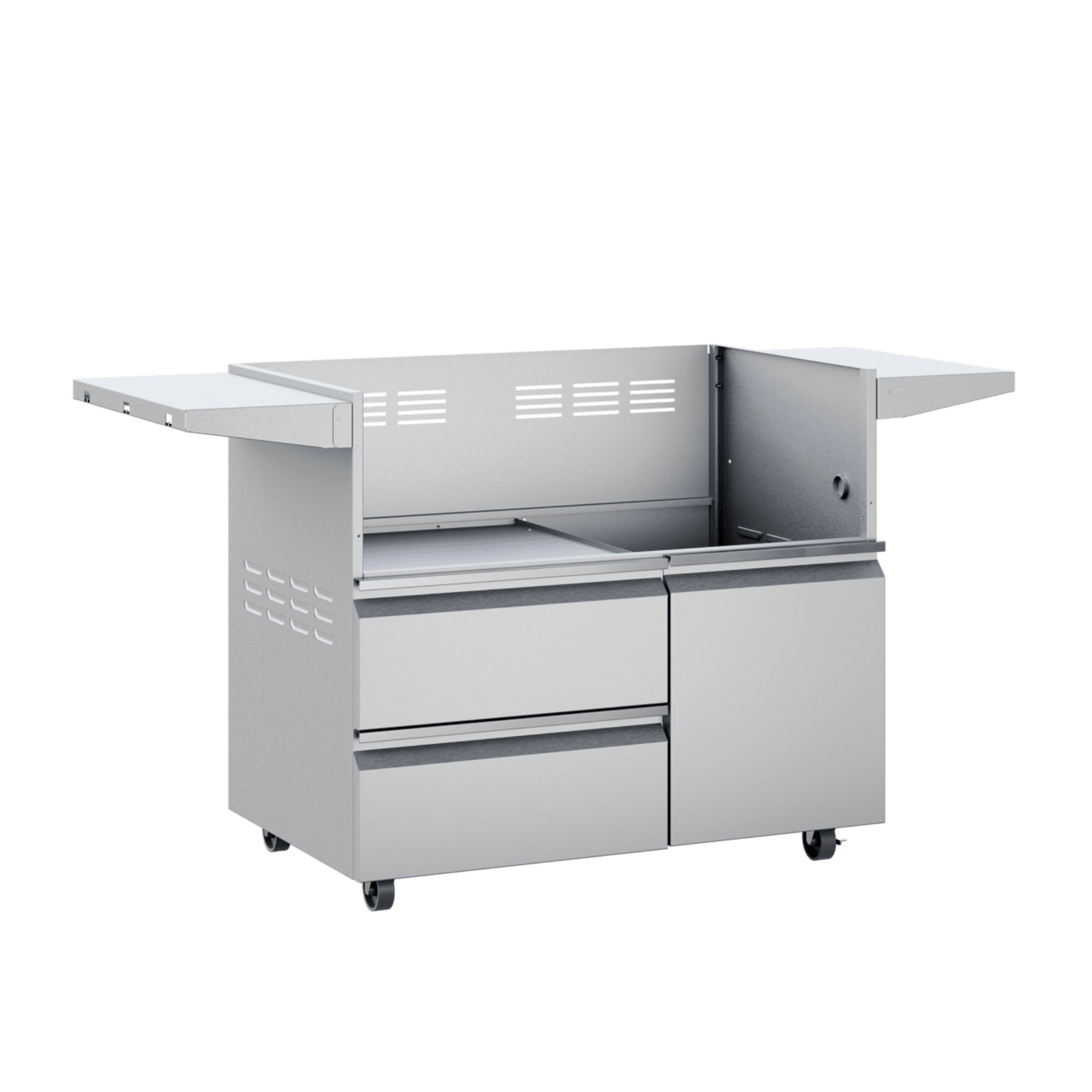 Twin Eagles 42'' Freestanding Outdoor Gas Grill Base with Storage Drawers & Single Door