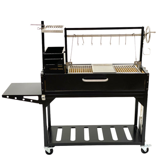 Tagwood BBQ03SI Freestanding Santa Maria Argentine Charcoal Grill | Novaselectes