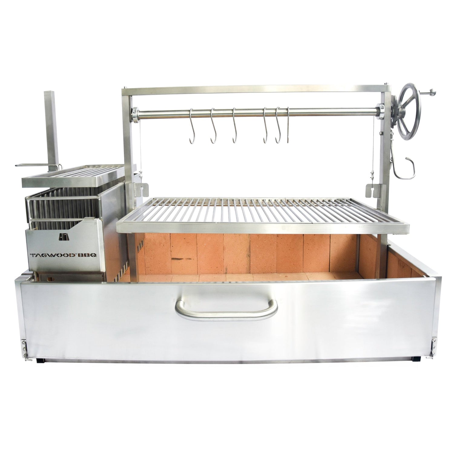 Tagwood BBQ25SS Built-In Argentine Built-in Charcoal Grill | Novaselectes