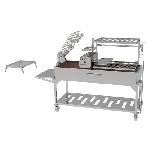 Tagwood BBQ26SS Argentine Wood Fire & Charcoal Freestanding Grill | Novaselectes