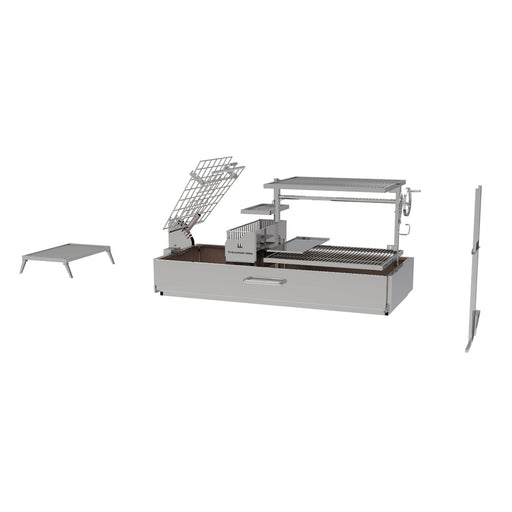 Tagwood BBQ28SS Argentine Santa Maria Built-In Charcoal Grill | Novaselectes
