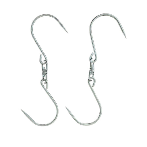 Tagwood BBQ75SS BBQ Extended S shape meat hook (1 unit) | Novaselectes