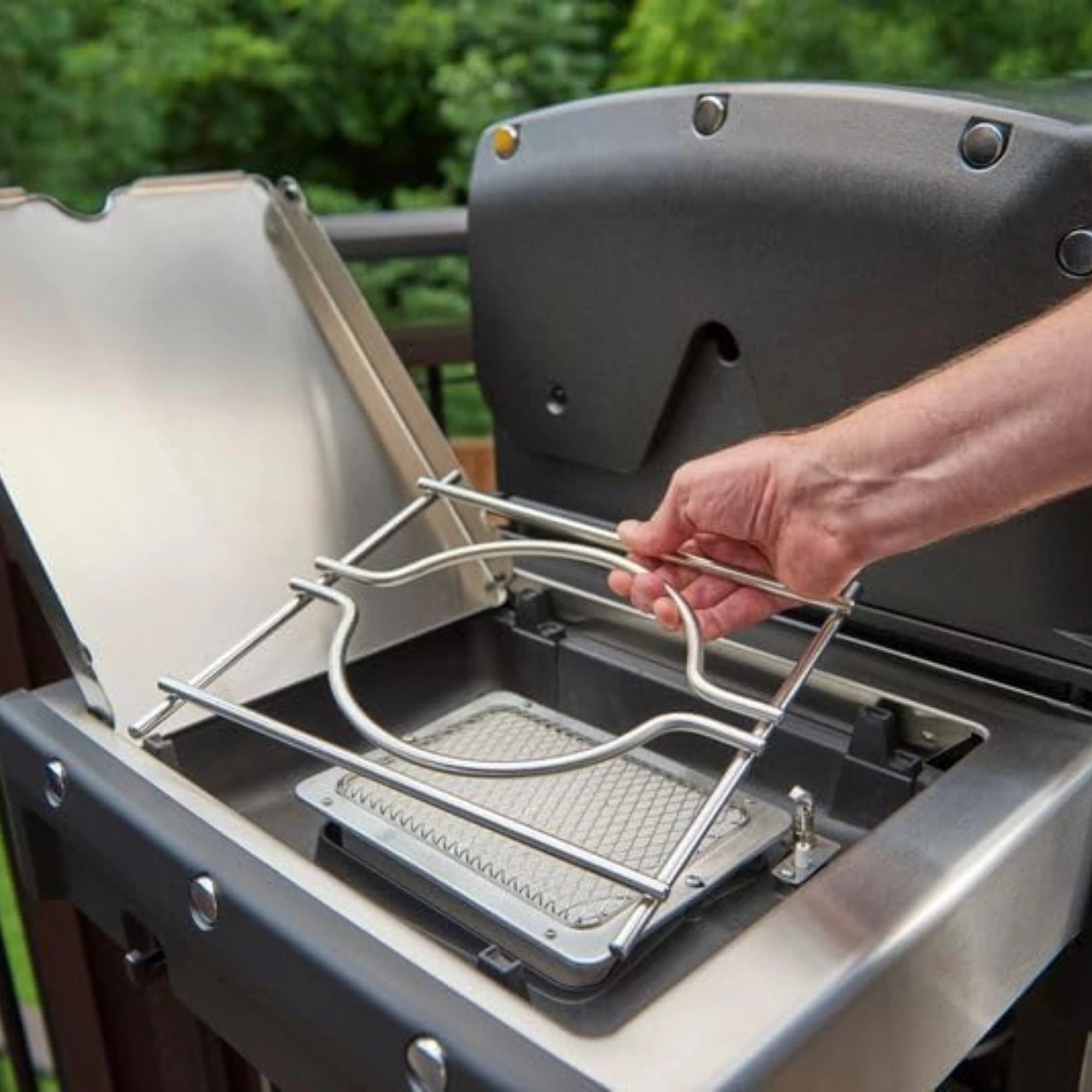 Broil King Stainless Steel Side Burner Wok Ring | Novaselectes