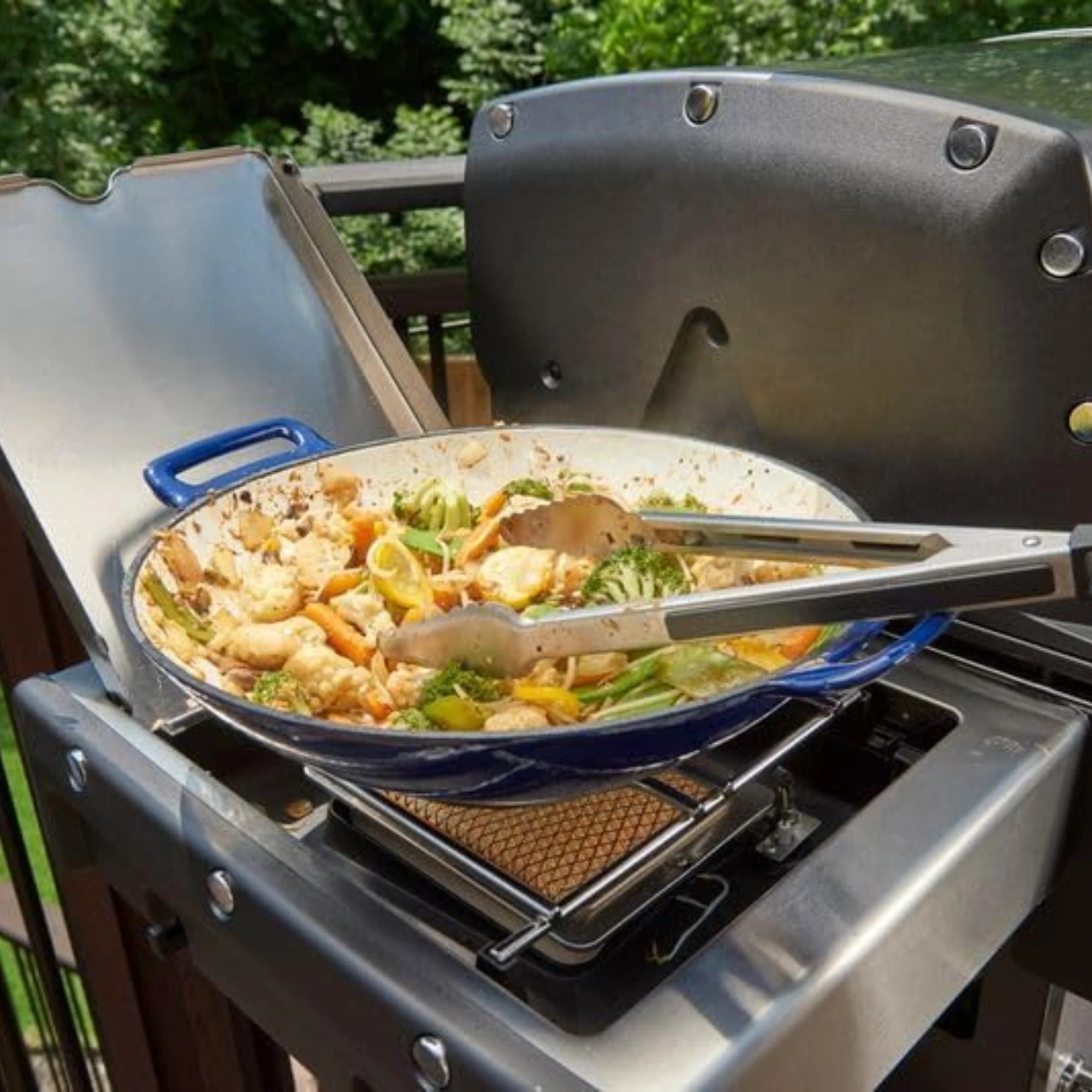 Broil King Stainless Steel Side Burner Wok Ring | Novaselectes