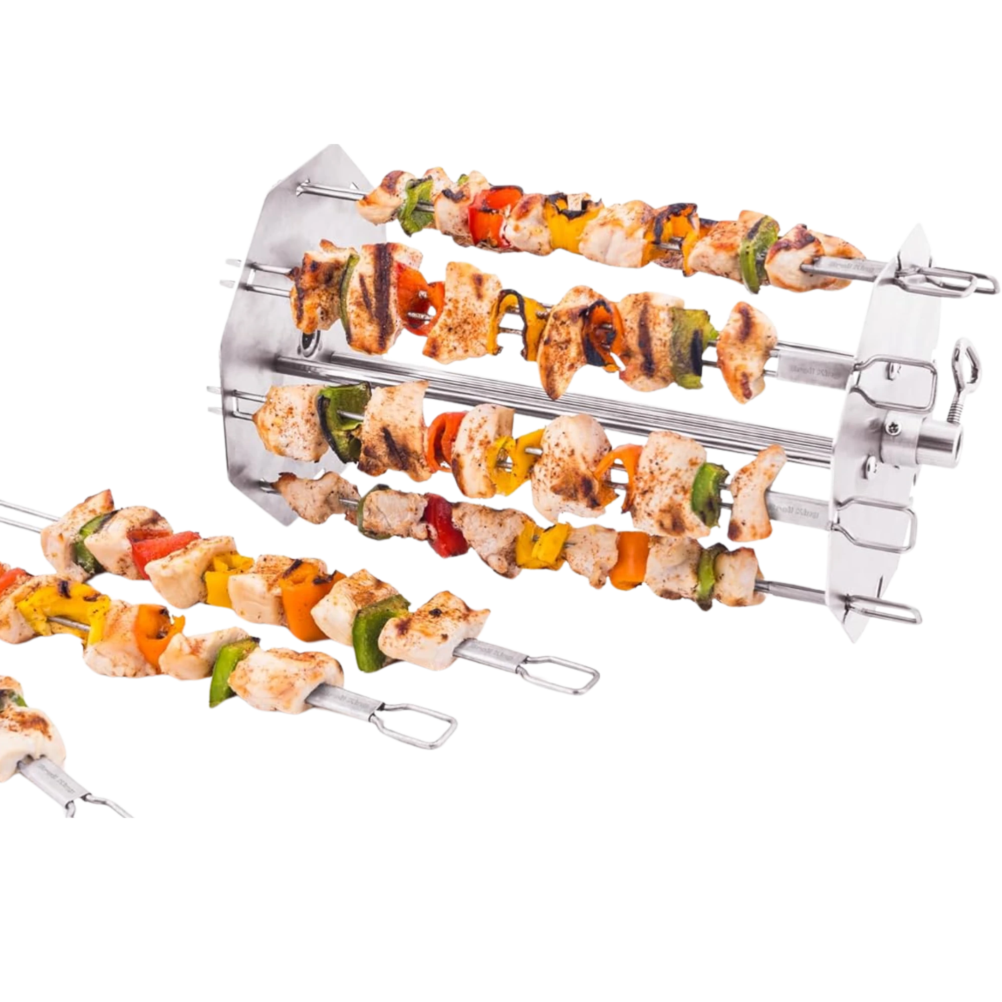 Broil King Stainless Steel Rotisserie Skewer Rack | Novaselectes