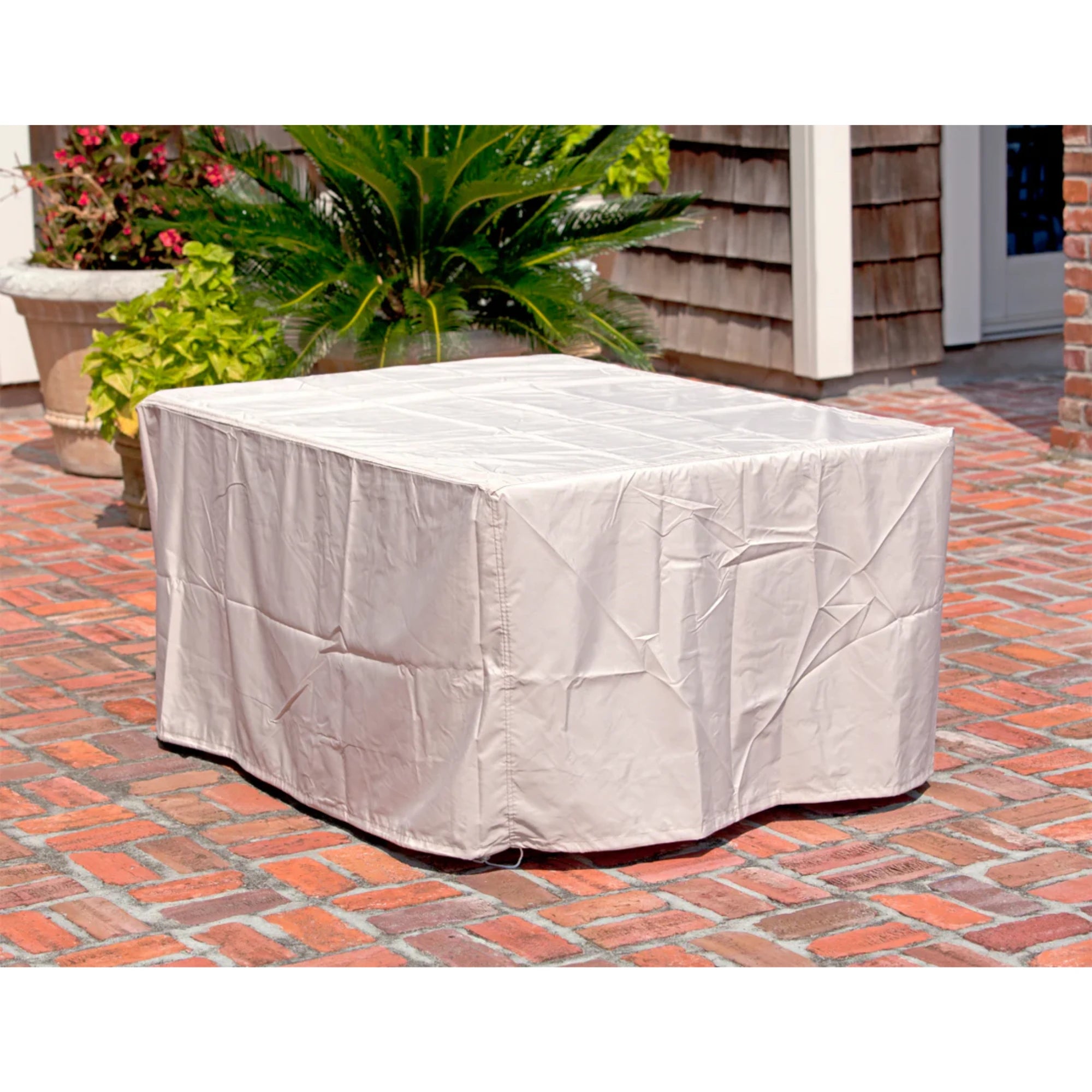 Well Traveled Living Longmont Aluminum Rectangular Propane Fire Pit | Novaselectes