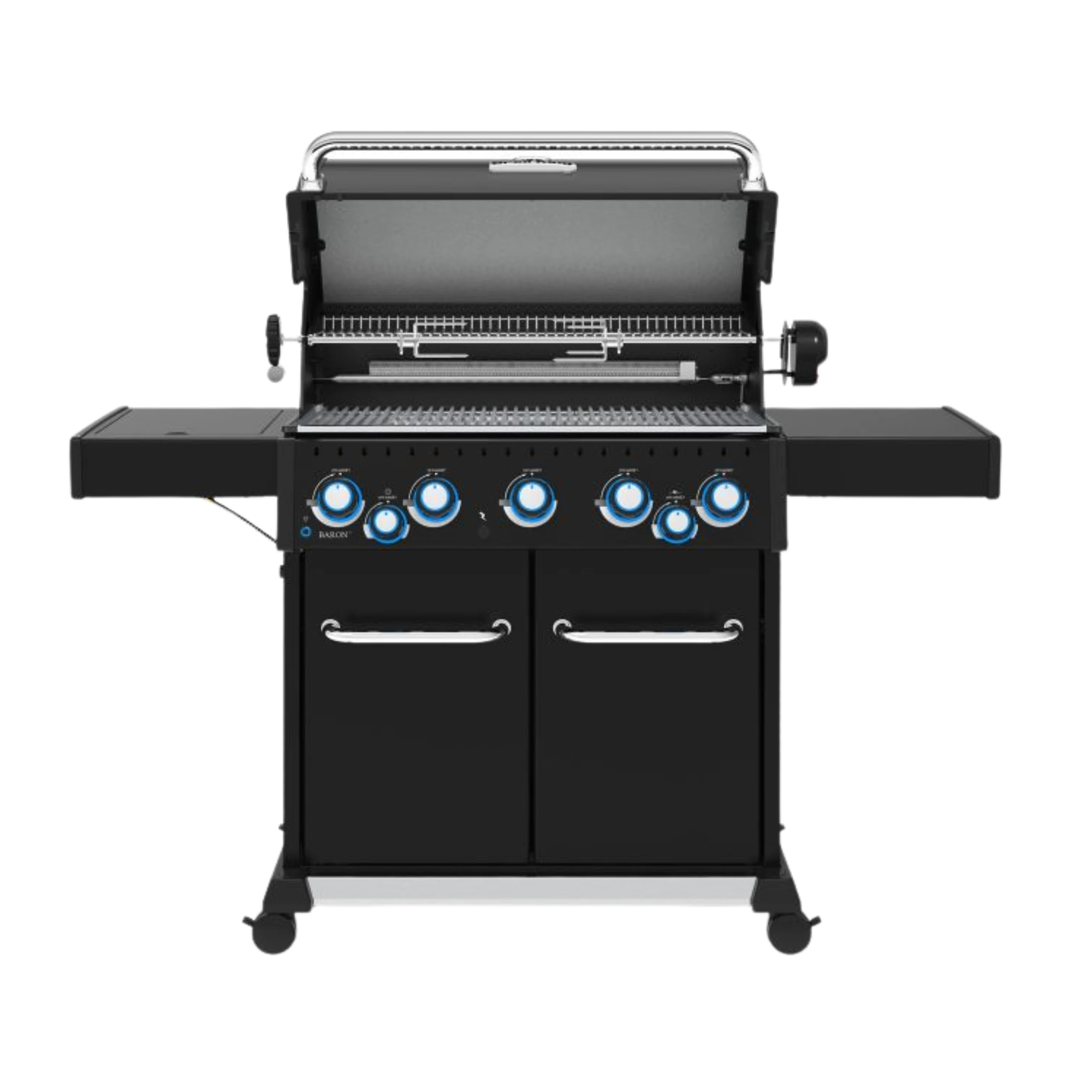 Broil King Baron 590 PRO 5-Burner Gas Grill w/ Rotisserie & Side Burner | Novaselectes