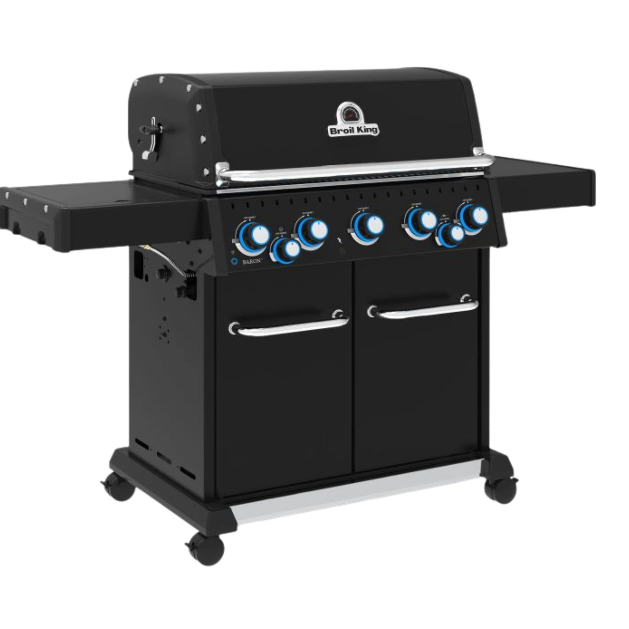 Broil King Baron 590 PRO 5-Burner Gas Grill w/ Rotisserie & Side Burner | Novaselectes